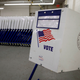 A polling place in the Bronx gets ready for Tuesday (Photo by Drew Angerer/Getty Images)